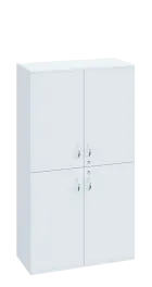 SPO 21 skříň 4-dveřová lamino - bílá